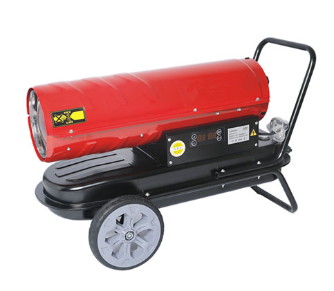 Fuel hot air blower