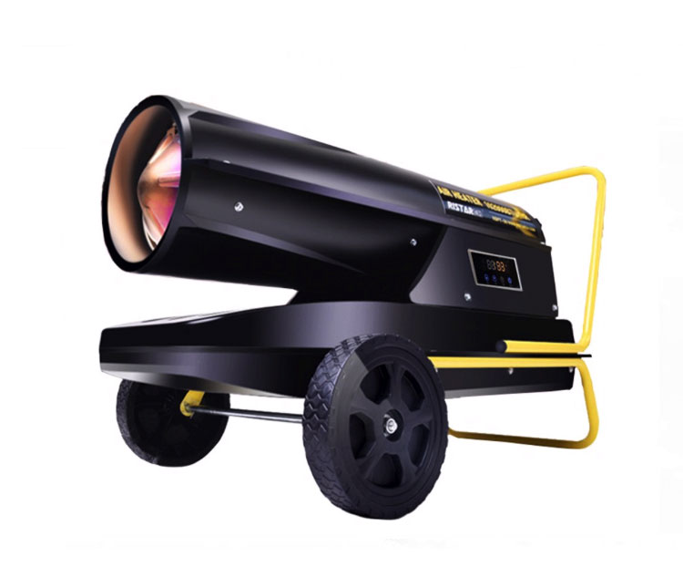 Fuel hot air blower